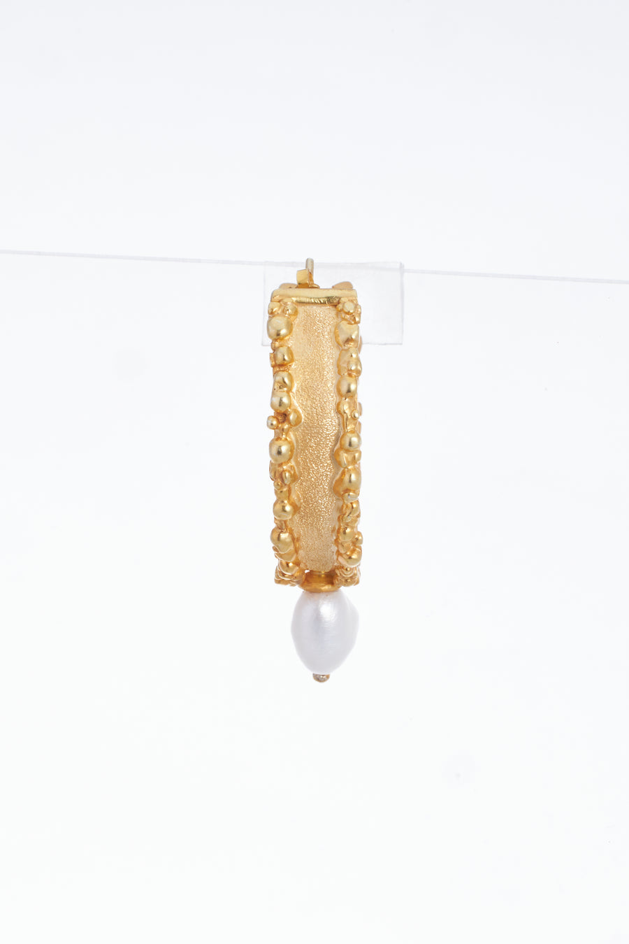 White Pearls Earrings