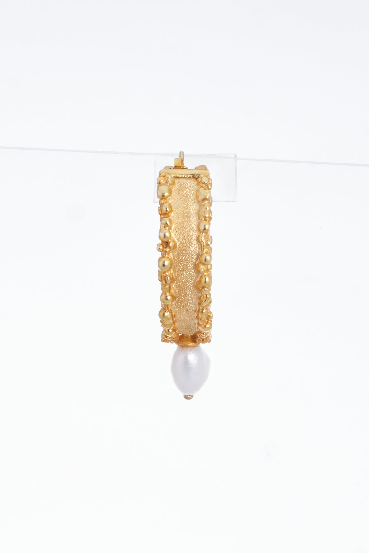 White Pearls Earrings