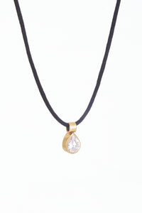 Midnight Tear Necklace