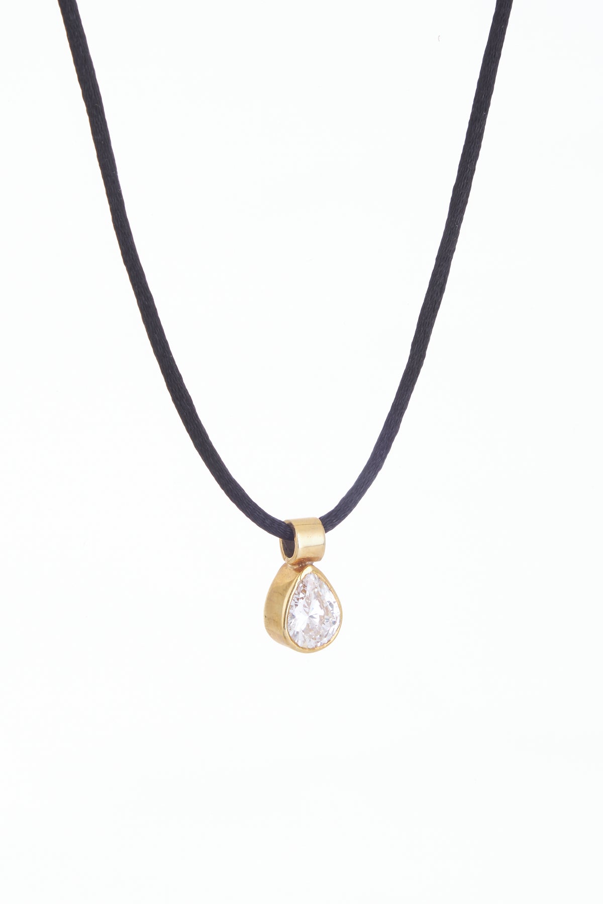 Midnight Tear Necklace