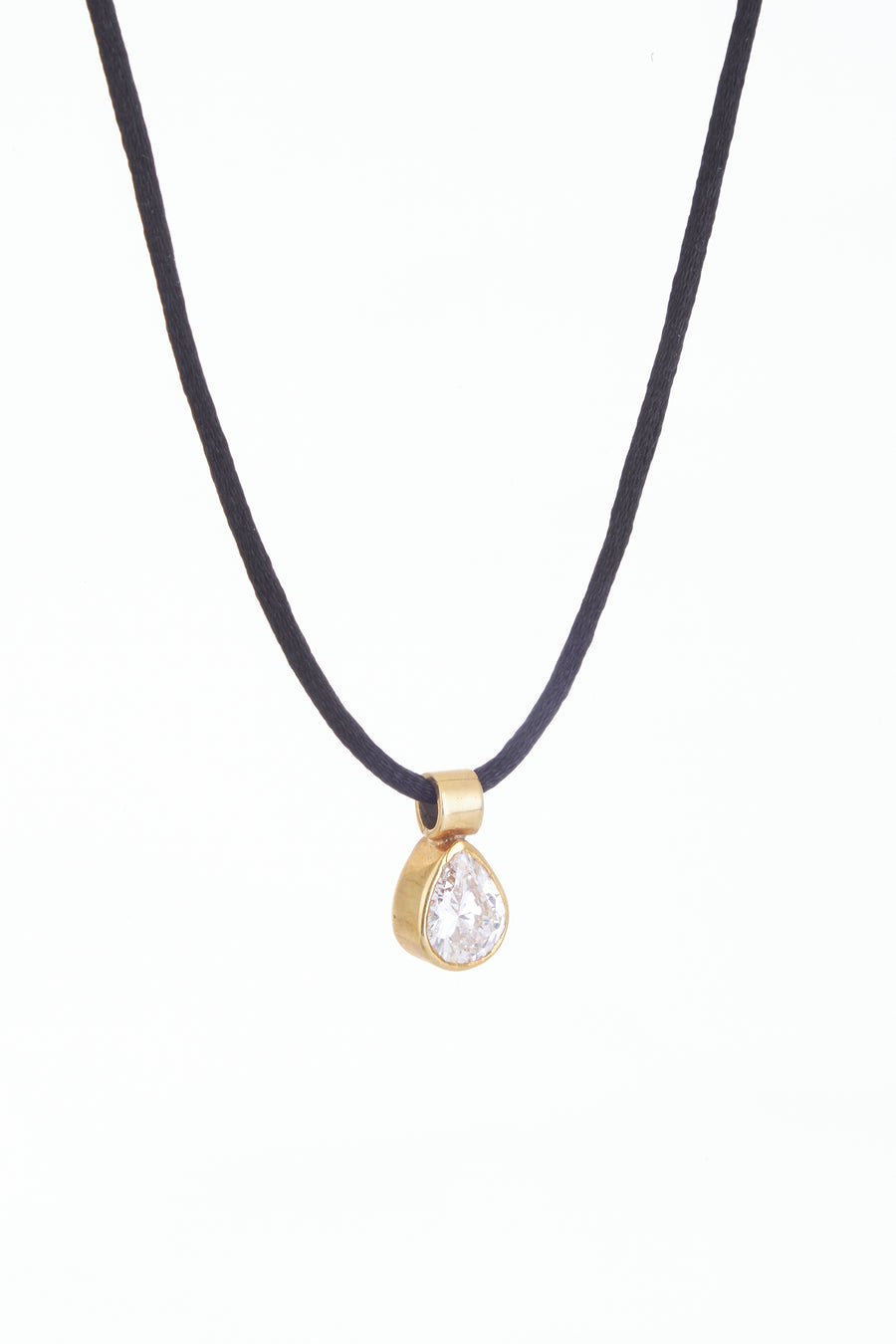Midnight Tear Necklace