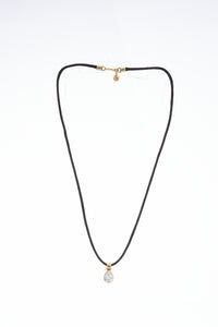 Midnight Tear Necklace