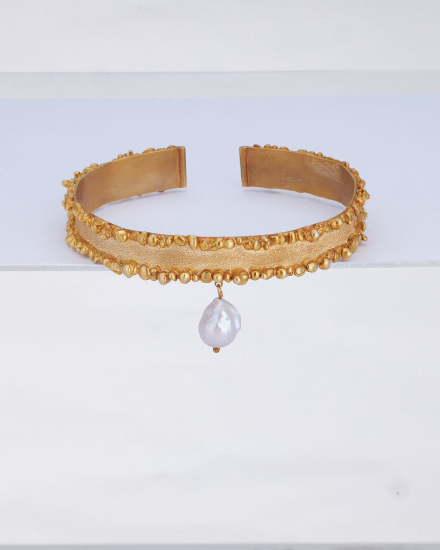 White Pearl Arm Cuff